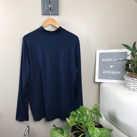 NWT Tek Gear Performance Navy Blue Long Sleeve Top - Picture 6 of 6